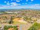 The aerial view captures the neighborhood setting and the ample lot size of this property at 4055 10Th Avenue Sw Dr, Hickory, NC 28602