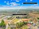 Property offers quick access to I-40, only a 4-minute drive away, as seen in this aerial view at 4055 10Th Avenue Sw Dr, Hickory, NC 28602