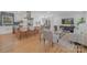 Open-concept living space with kitchen island and stylish furnishings at 437 Chadmore Dr, Charlotte, NC 28270