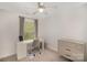 Bright bedroom featuring a contemporary desk, chair, and dresser, creating a comfortable and functional space at 464 Hurston Cir, Charlotte, NC 28208