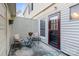Enjoy outdoor living with a cozy patio perfect for intimate gatherings at 5909 Quail Hollow Rd # B, Charlotte, NC 28210