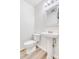 Clean half bathroom featuring modern sink and toilet at 617 Edinburgh Ct, Rock Hill, SC 29730