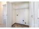 Walk-in closet with white wire shelving and wood-look flooring, offering ample storage at 617 Edinburgh Ct, Rock Hill, SC 29730