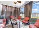 Inviting outdoor patio with comfortable seating and stylish decor at 7436 Meridale Forest Dr, Charlotte, NC 28269
