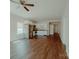 Spacious kitchen flows into the living room in an open-concept design at 945 3Rd Street Sw Pl, Hickory, NC 28602