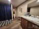 Classic bathroom with granite countertops, shower-tub combination, and modern fixtures at 119 Jack Adams Rd, Kings Mountain, NC 28086