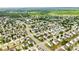 Neighborhood aerial view showcasing the community pool and park, along with the surrounding homes at 128 Millen Dr, Mooresville, NC 28115