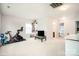 Spacious bonus room includes a workout area, sitting area, and work from home area at 128 Millen Dr, Mooresville, NC 28115