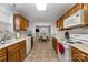 Functional kitchen flowing into a dining area with natural light at 151 Birkdale Dr, Salisbury, NC 28144