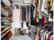 Well-organized closet featuring shelves, hanging rods, and drawers for optimal clothing and shoe storage at 1514 Ring Tail Rd, Claremont, NC 28610