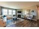 Inviting living room with natural light, fireplace, neutral walls, and comfortable seating at 1766 Loggerhead Dr, Lancaster, SC 29720