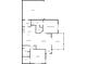 Detailed floor plan showcasing the layout of the home including kitchen, bedrooms, and living spaces at 2905 Polo View Ln, Matthews, NC 28105