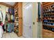Spacious walk-in closet with custom shelves and rods for organization at 518 May Green Dr, Clover, SC 29710