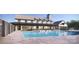 Upscale community pool with lounge chairs and luxurious amenities, perfect for relaxation and recreation at 5301 Mint Harbor Way # 0315, Charlotte, NC 28269