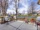 Inviting front porch featuring a wrought iron railing, concrete flooring and outdoor seating at 864 Ledgestone Ct, Fort Mill, SC 29708