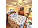Cozy bedroom with hardwood floors and eclectic furnishings, offering a comfortable and welcoming space at 112 Trestle Cir, New London, NC 28127