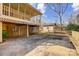 Backyard with a shed, patio area, and landscaping at 1142 Canterbury Dr, Lancaster, SC 29720
