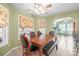 Charming breakfast nook bathed in natural light, perfect for enjoying casual meals at 1529 Indian Springs Nw Dr, Conover, NC 28613