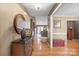 Elegant entryway with hardwood floors and stylish furnishings, creating a warm and welcoming atmosphere at 1529 Indian Springs Nw Dr, Conover, NC 28613