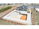 Aerial view of community pool and clubhouse construction at 1770 Wardwell Dr # 338, Sherrills Ford, NC 28673
