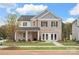 Beautiful new construction two story brick home with black accents at 2133 Moss Bluff Dr, Mint Hill, NC 28227