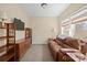 Bedroom featuring neutral walls, plush carpet, wooden furniture and a large window at 224 Alexandria Dr, Mooresville, NC 28115