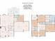 Detailed floor plan showcasing the layout of this spacious two-story home with garage at 224 Alexandria Dr, Mooresville, NC 28115