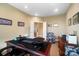 Spacious home office with neutral paint, carpet, and good lighting; open doorway to home at 226 Hermance Ln, Mooresville, NC 28117