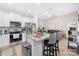 Bright kitchen featuring granite countertops, stainless steel appliances, and an open layout at 3222 Maple Ridge Dr, Gastonia, NC 28052