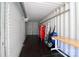 Inside the container shows organized storage space with tools and equipment neatly arranged at 324 East End S Ave, Statesville, NC 28677