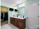 Spacious bathroom with double vanity, large mirror, and ample lighting and storage at 352 Nantucket Way, Rock Hill, SC 29732