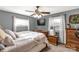 Bedroom featuring neutral walls, carpeted floor, and ceiling fan at 363 Arrowood Ave, Lancaster, SC 29720