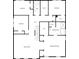 An open floor plan with multiple bedrooms, bathrooms, WICs, utility room, hall, stairs, and Gathering room at 5006 Brodie Ln, Fort Mill, SC 29707