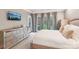 This spacious main bedroom features plush carpet, providing a comfortable and luxurious space at 727 Mayfield Ct, Fort Mill, SC 29715