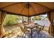 Enjoy this back yard with an amazing covered dining and lounge area at 810 Rock Lake Gln, Fort Mill, SC 29715
