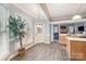 Charming kitchen with plenty of natural light. Appliances and wooden cabinetry are featured at 9238 Heritage Woods Pl, Charlotte, NC 28269