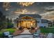 Inviting covered patio with comfortable seating and a stone paver walkway for outdoor entertaining at 1005 Palace Ct # 58, Indian Trail, NC 28079