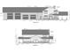 Front and side blueprints show the architectural details of the home's exterior at 130 Winners Cir # 3, Mooresville, NC 28117