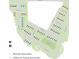 Community map with lot numbers and street names, highlighting available homesites within the neighborhood at 1425 Lithium Ln, Charlotte, NC 28211