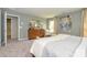 Comfortable bedroom with neutral walls, stylish furnishings, and soft natural light at 15311 Lake Ridge Rd, Charlotte, NC 28278