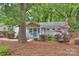 Charming home with a blue door, well-maintained landscaping, and a cozy front porch at 1837 Academy St, Charlotte, NC 28205