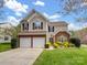 Charming two-story home featuring a well-manicured lawn and a two-car garage at 3140 S Legacy Park Blvd, Fort Mill, SC 29707