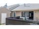 Back deck features slider access to the home, and is complimented by a walkway at 413 19Th Avenue Ne Ct, Hickory, NC 28601