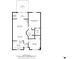 Detailed floor plan showcasing layout with dimensions for the kitchen, living room, bedrooms, and deck at 413 19Th Avenue Ne Ct, Hickory, NC 28601