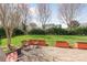 Backyard patio area perfect for outdoor entertaining and relaxation at 5601 Underwood Ave, Charlotte, NC 28213
