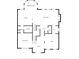 Detailed floorplan showcasing the layout of the breakfast nook, kitchen, living room, dining area, and foyer at 6916 Sardis Green Ct, Charlotte, NC 28270