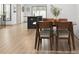 Bright dining room features an open concept layout and modern furnishings at 8260 Waxhaw Hwy, Waxhaw, NC 28173