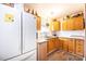 Bright kitchen features granite countertops, stainless steel sink, and hardwood floors at 2561 Ellys St, Lincolnton, NC 28092