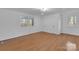 Bedroom with hardwood floors, natural light from two windows and double closets at 2750 Morgan Rd, Gold Hill, NC 28071