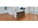 Beautiful kitchen island featuring a unique tiled design and bright countertops at 2750 Morgan Rd, Gold Hill, NC 28071